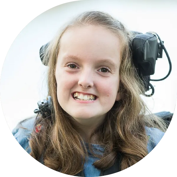 Milla smiling from ear to ear